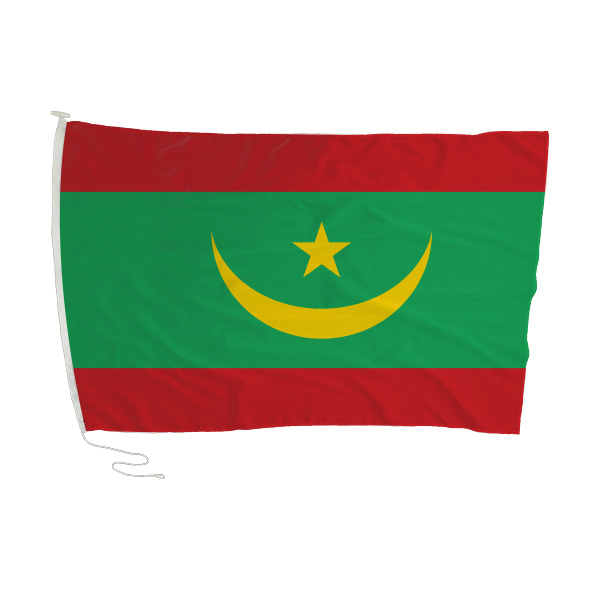 MAURITIANIA FLAG 180 X 270cm